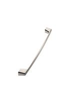 Furnipart - Car - greb i zink inox look CC256mm L277mm B16,1/12,1mm H27,5mm